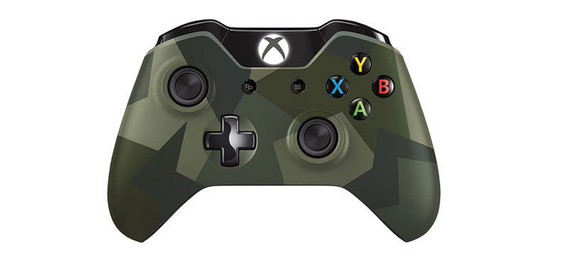 Microsoft Xbox Wireless Kontroller - Armed Forces II Special Edition /gyári doboz nélkül/ - 2