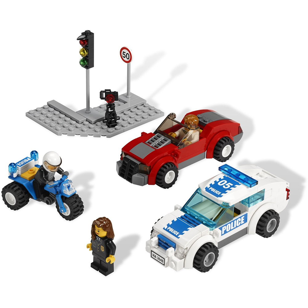 LEGO 3648 - Rendőrségi üldözés - Police Chase - 2