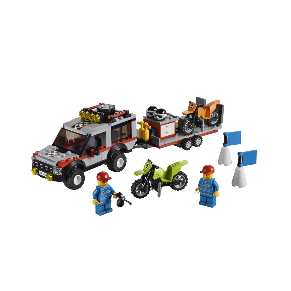 LEGO® 4433 City – Dirt Bike szállítóautó - Dirt Bike Transporter - 2