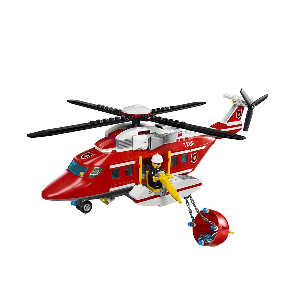 LEGO® 7206 City Fire Helicopter – Tűzoltó helikopter - 2