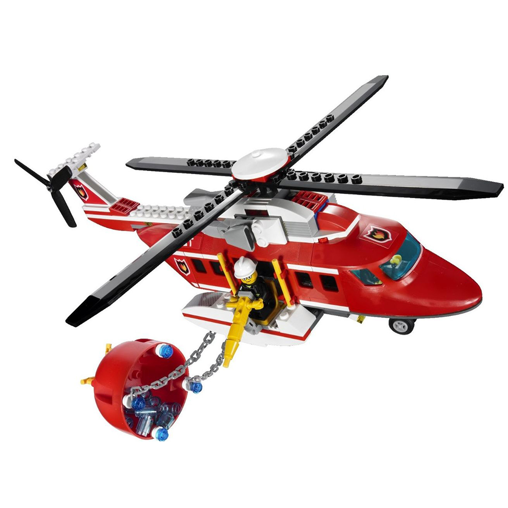 LEGO® 7206 City Fire Helicopter – Tűzoltó helikopter - 3