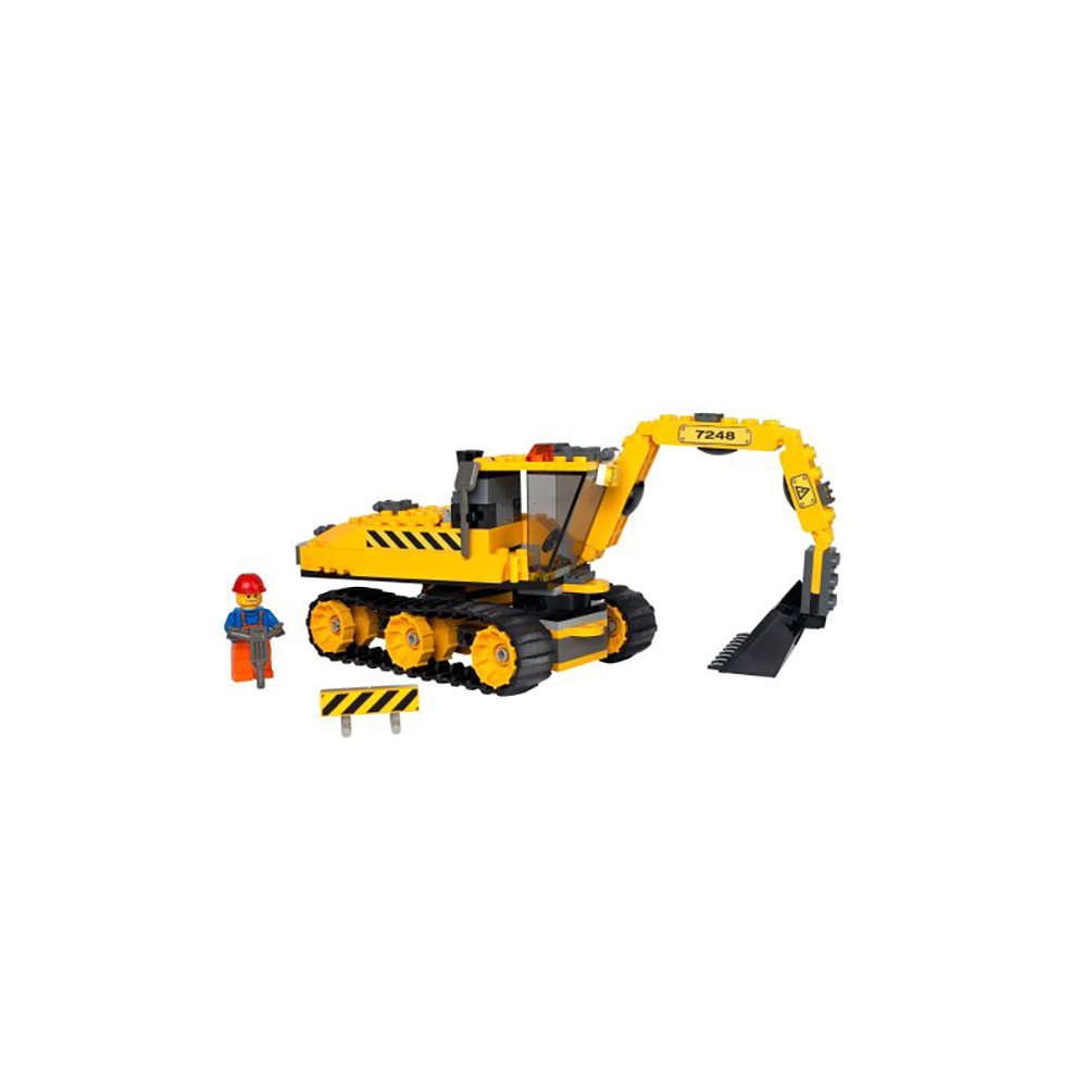 LEGO® 7248 City Digger – Kotrógép / Lánctalpas markoló - 2