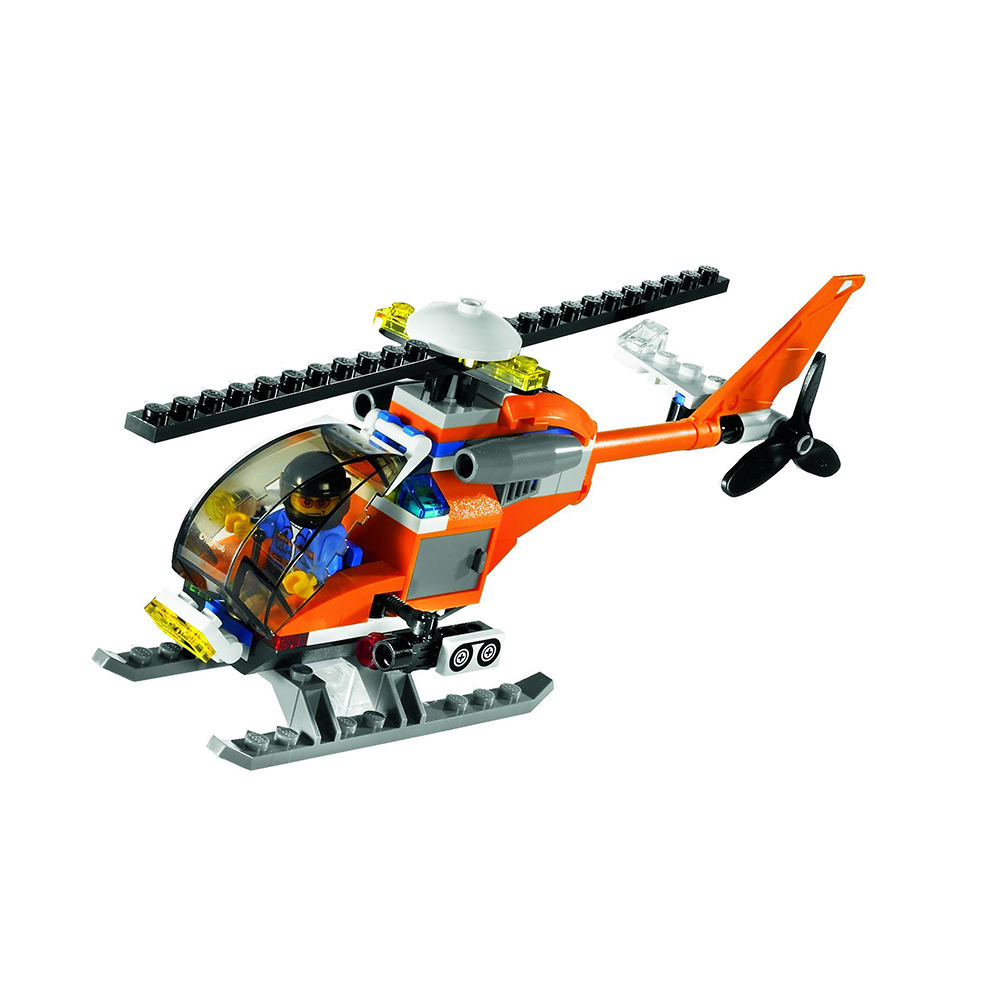 LEGO® 7686 City Helicopter Transporter – Helikopterszállító kamion - 3