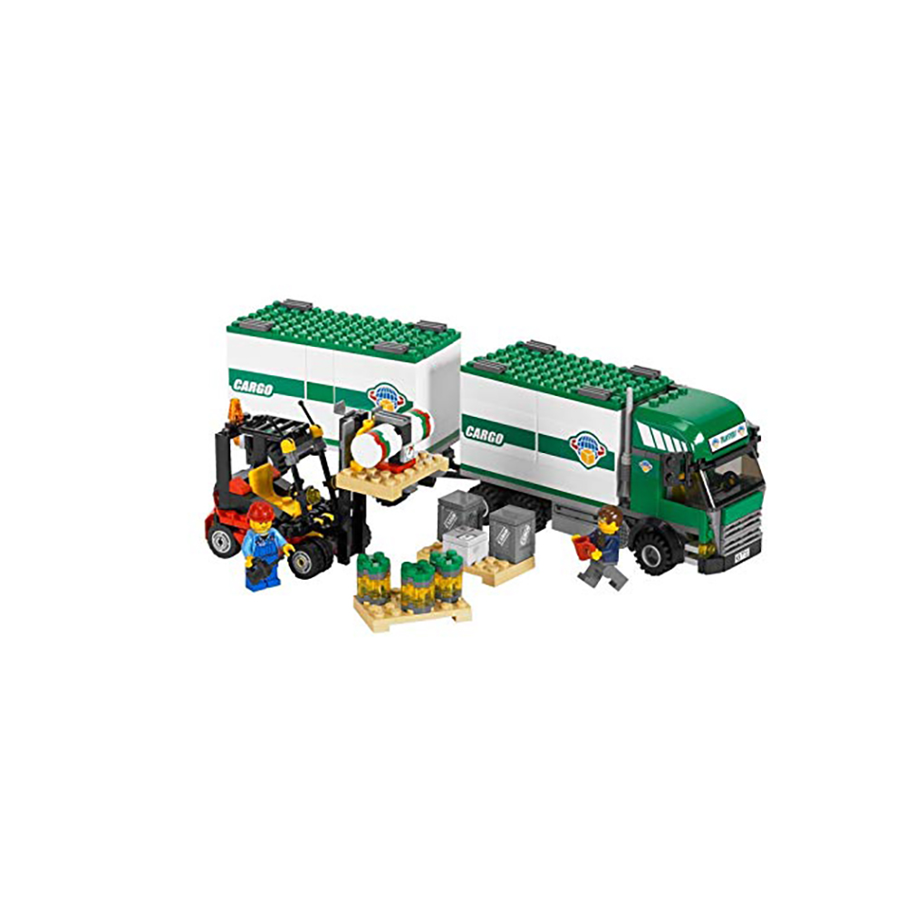 LEGO 7733 Truck and Forklift - Teherautó és targonca - 2