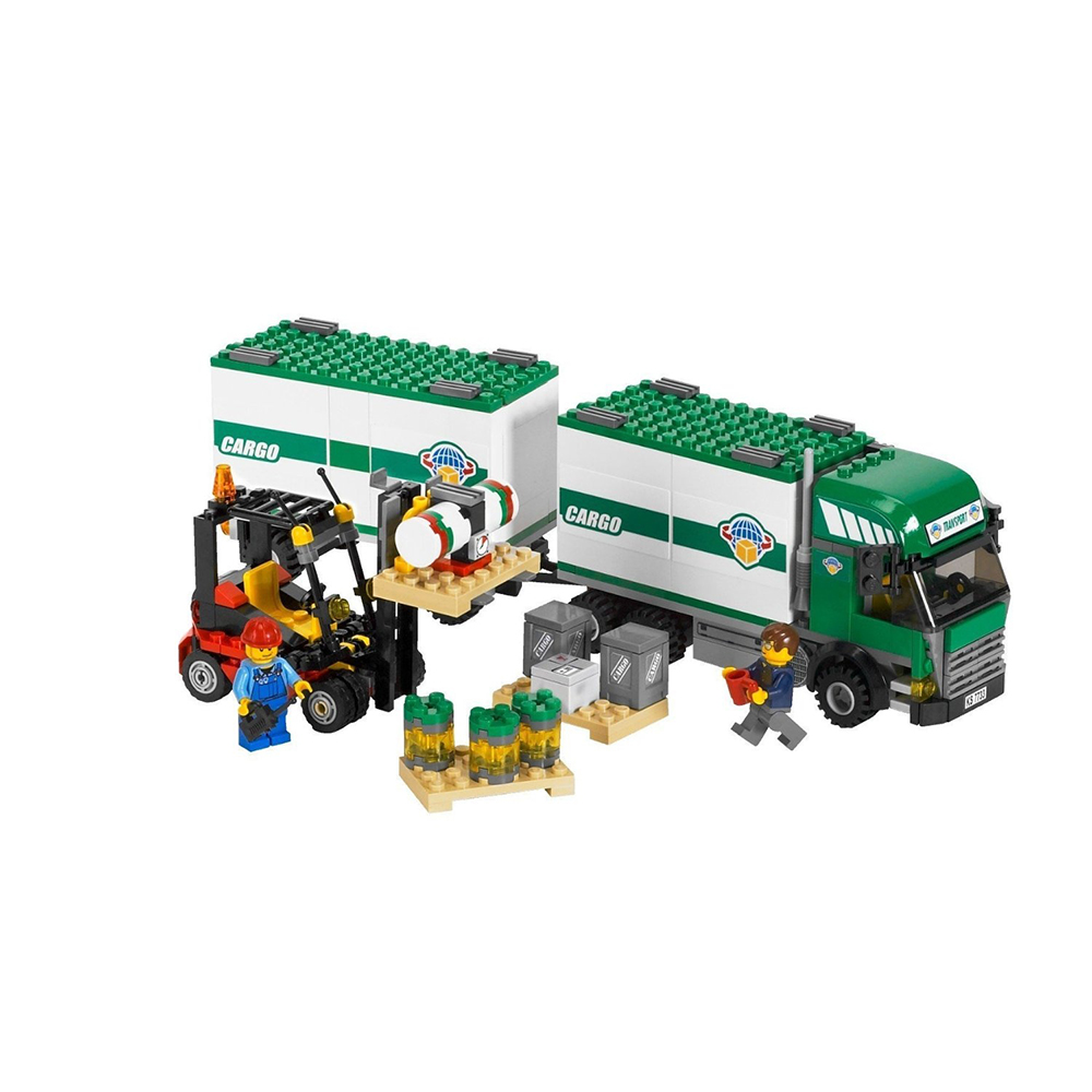 LEGO 7733 Truck and Forklift - Teherautó és targonca - 4