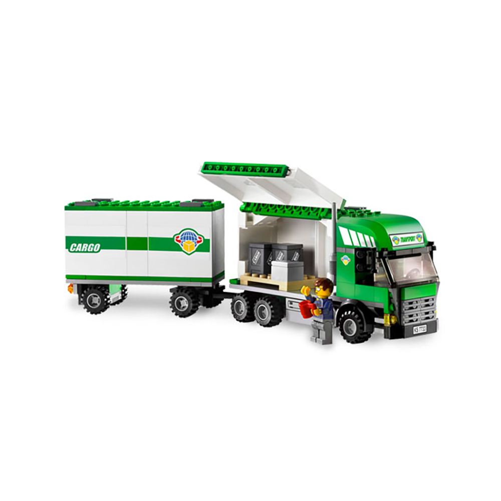 LEGO 7733 Truck and Forklift - Teherautó és targonca - 3