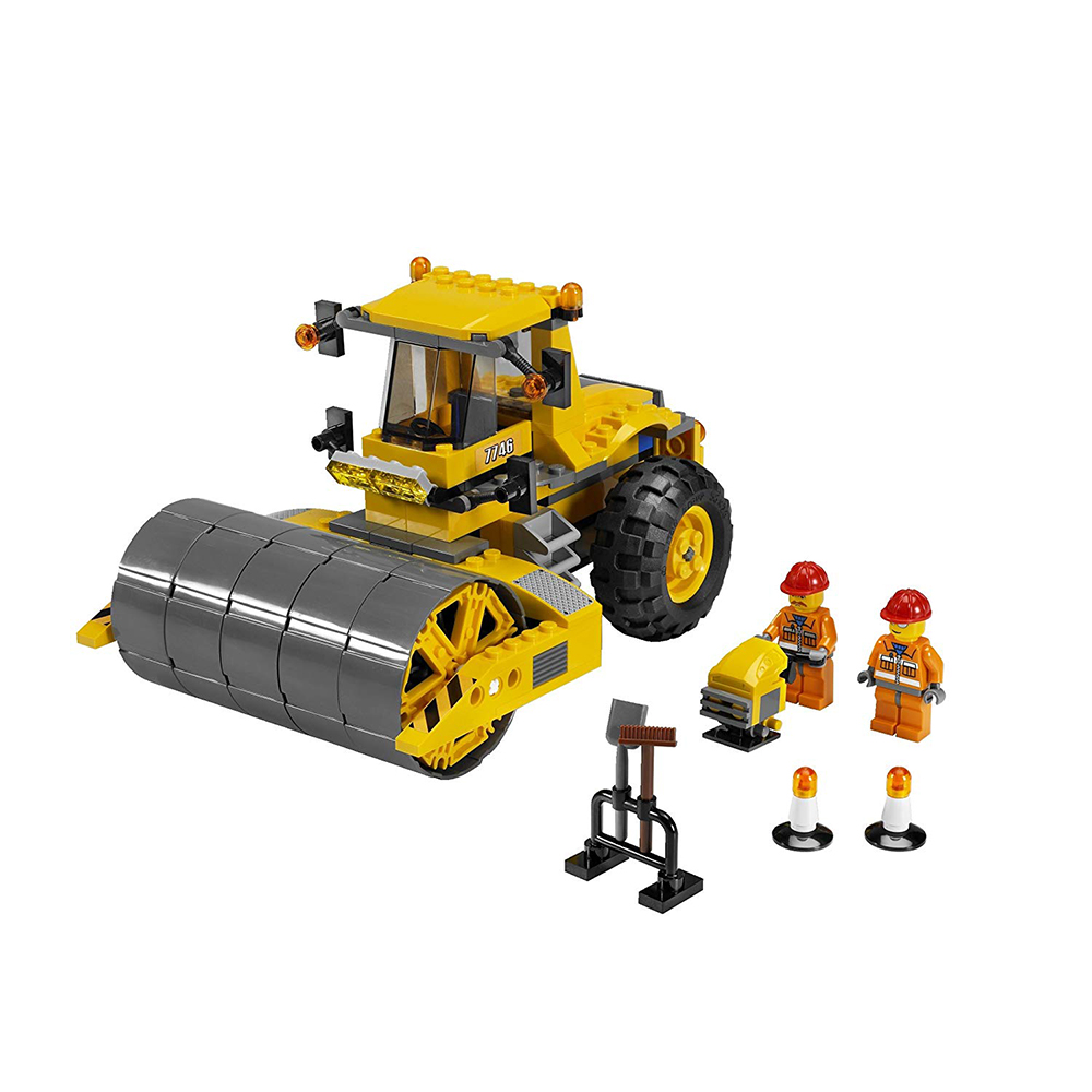 LEGO 7746 City Single Drum Roller – Úthenger - 3