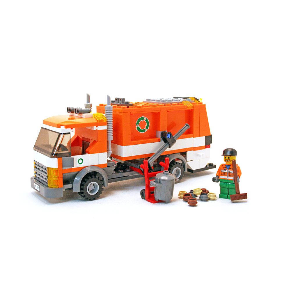 LEGO® 7991 City Garbage Truck – Szemétszállító - 2