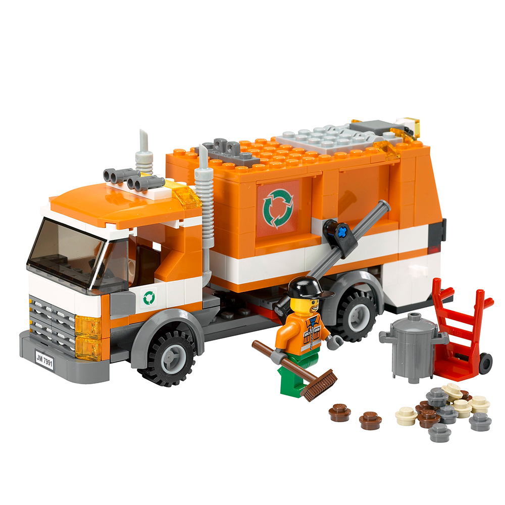 LEGO® 7991 City Garbage Truck – Szemétszállító - 4