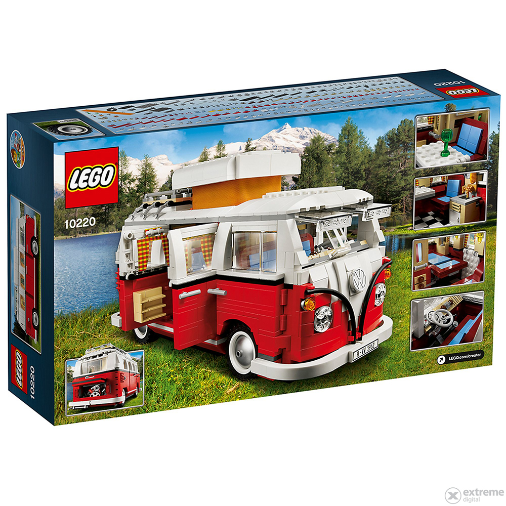 LEGO 10220 - Volkswagen T1 lakóautó -Volkswagen T1 Camper Van - 4