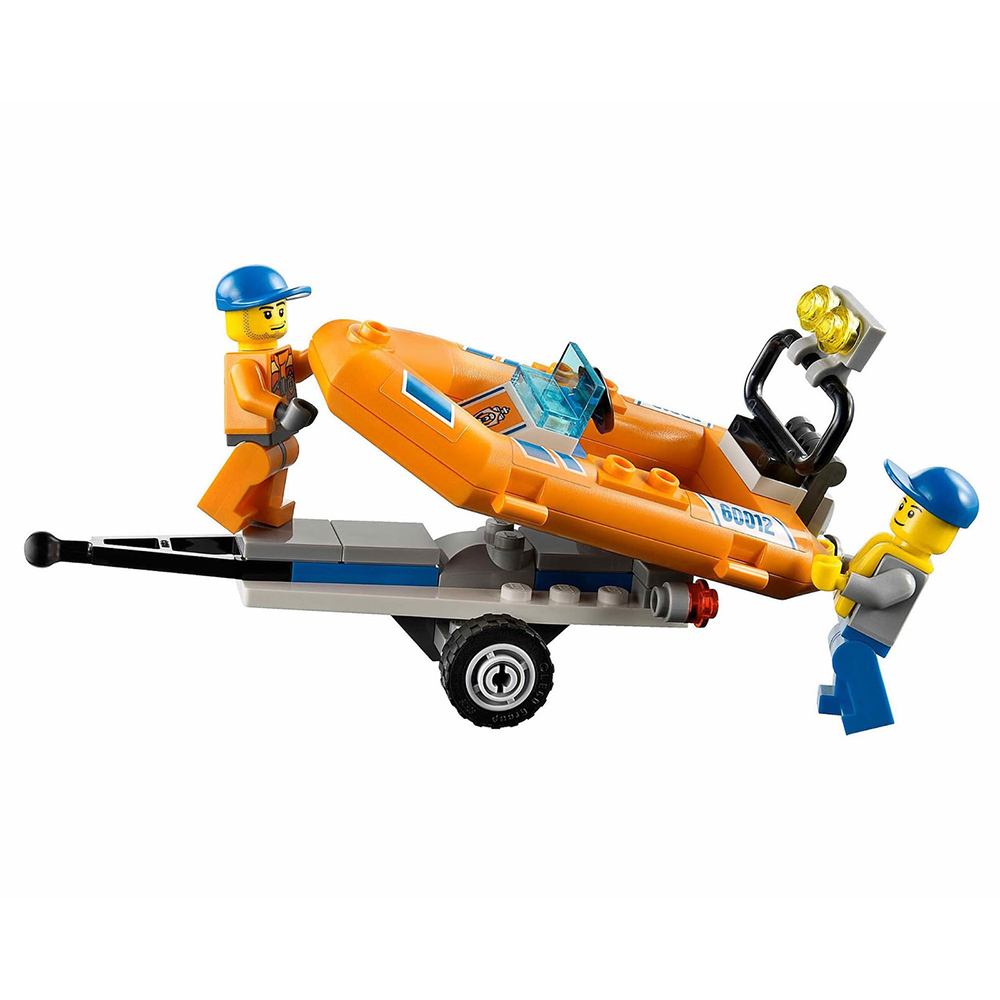 LEGO® 60012 City - 4x4 Diving Boat – Könnyűbúvár hajó - 4