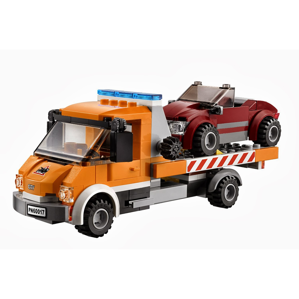 LEGO® 60017 City - Flatbed Truck – Lapos platójú teherautó - 3
