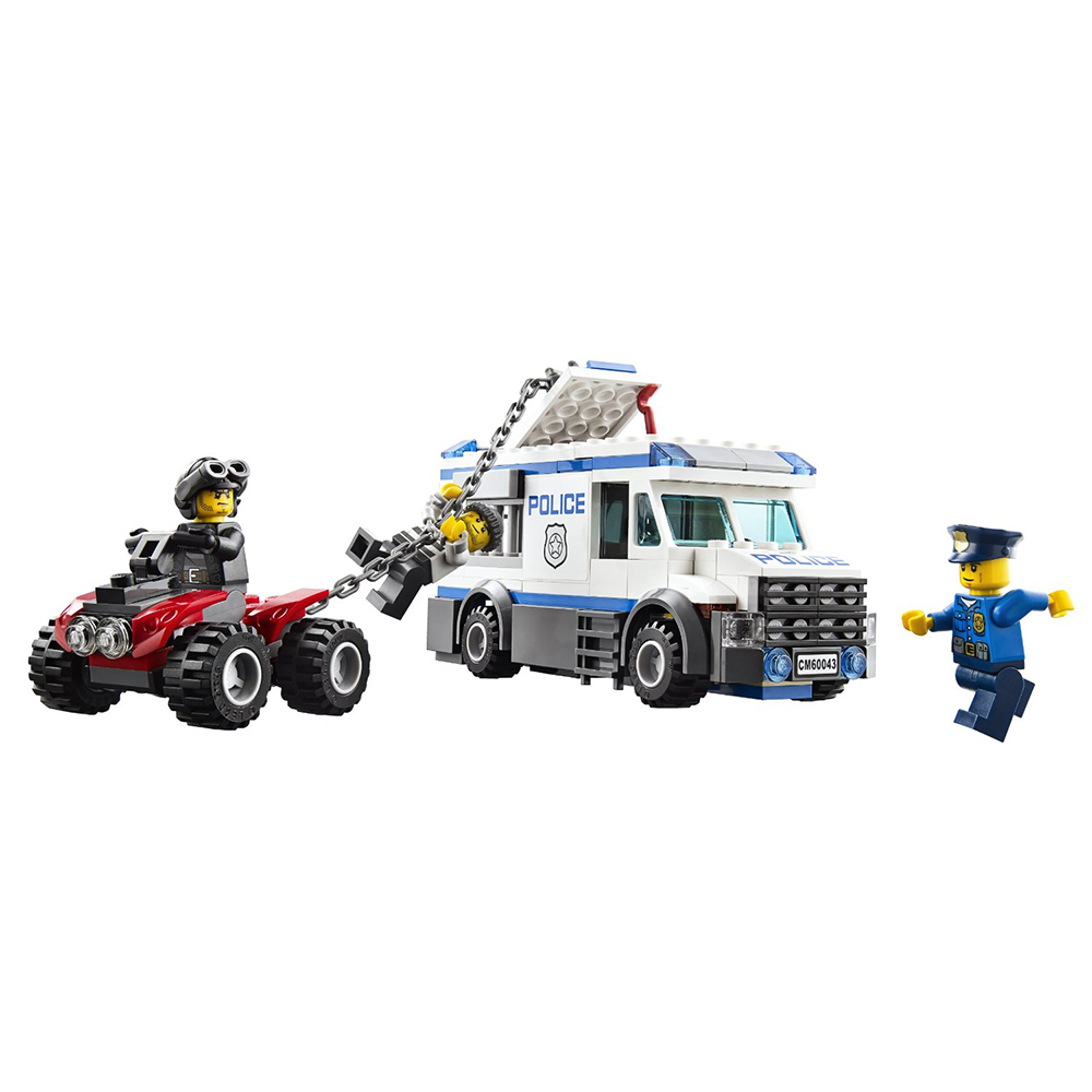 LEGO® 60043 City - Prisoner Transporter – Fogolyszállító - 2