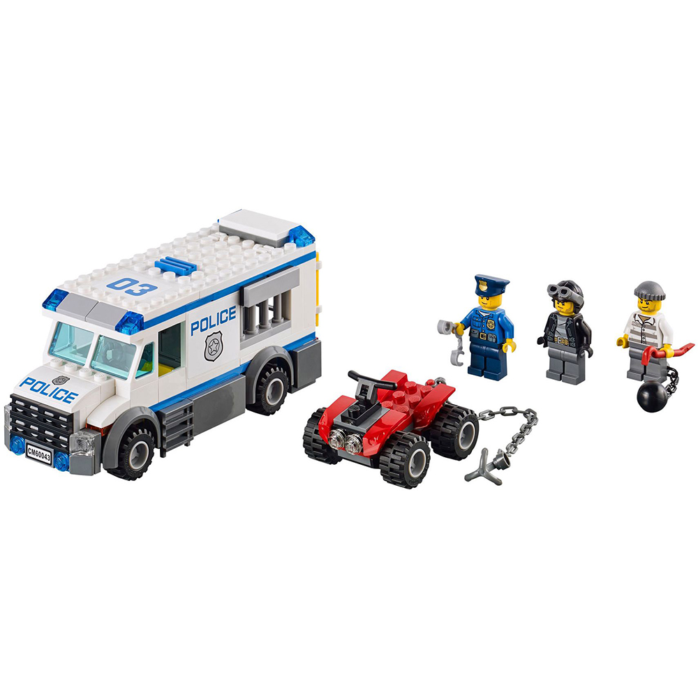LEGO® 60043 City - Prisoner Transporter – Fogolyszállító - 3