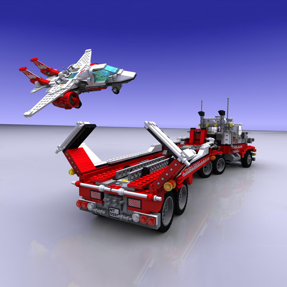 LEGO 5591 - Mach II Red Bird Rig - 3