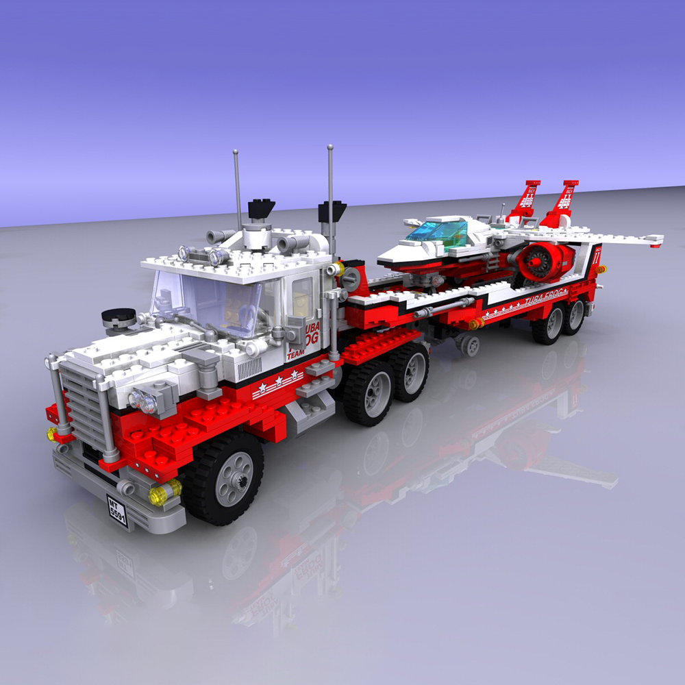 LEGO 5591 - Mach II Red Bird Rig - 2