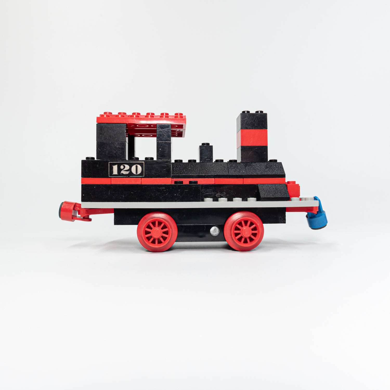 LEGO 120-1 - Komplett tehervonat-készlet billenőkocsival - Complete Freight Train Set with Tipper Trucks - 3