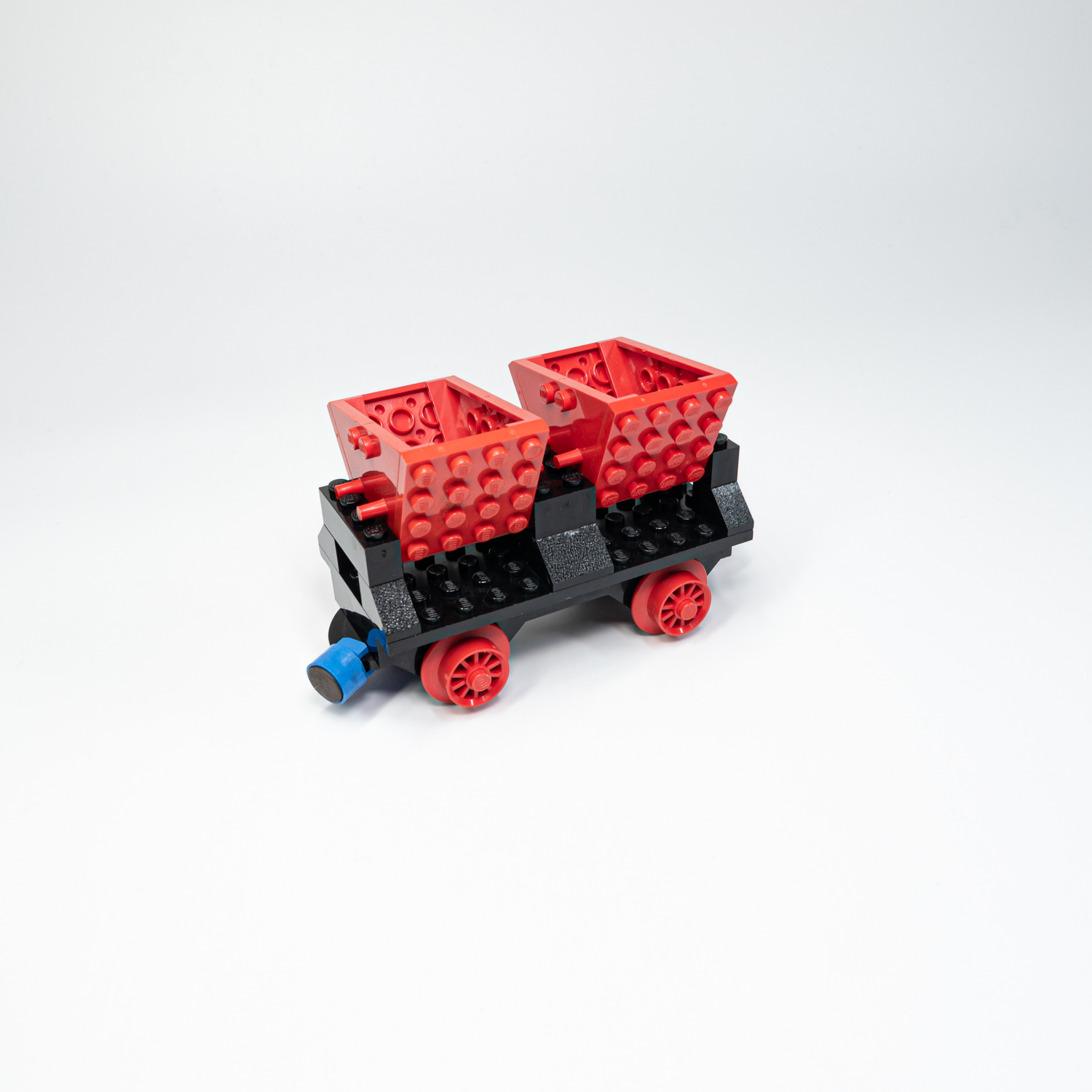 LEGO 130 - Kocsi dupla billenőkocsival - Wagon with Double Tippers - 2