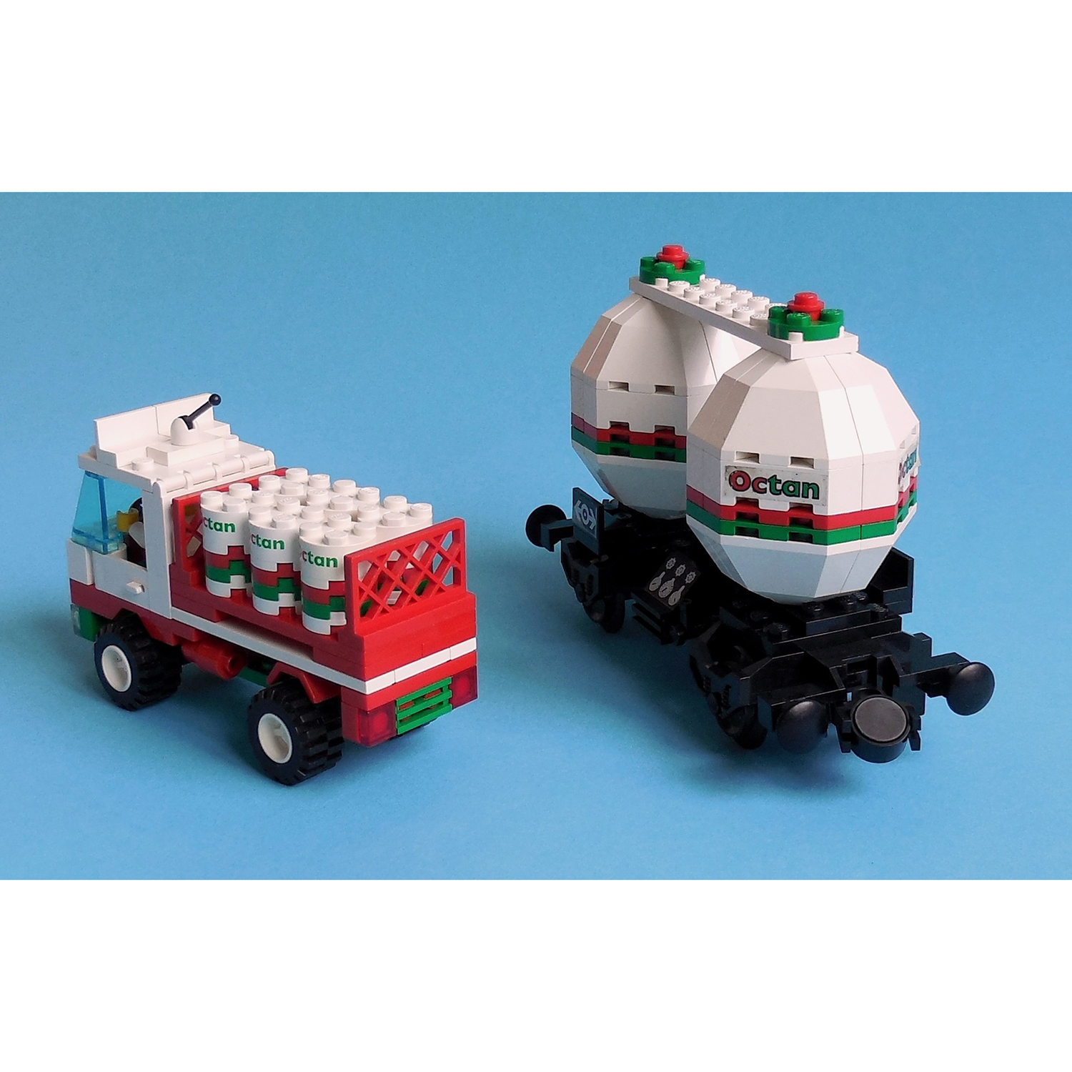 LEGO 4537 - Ikertartály szállító - Twin Tank Transport - 2