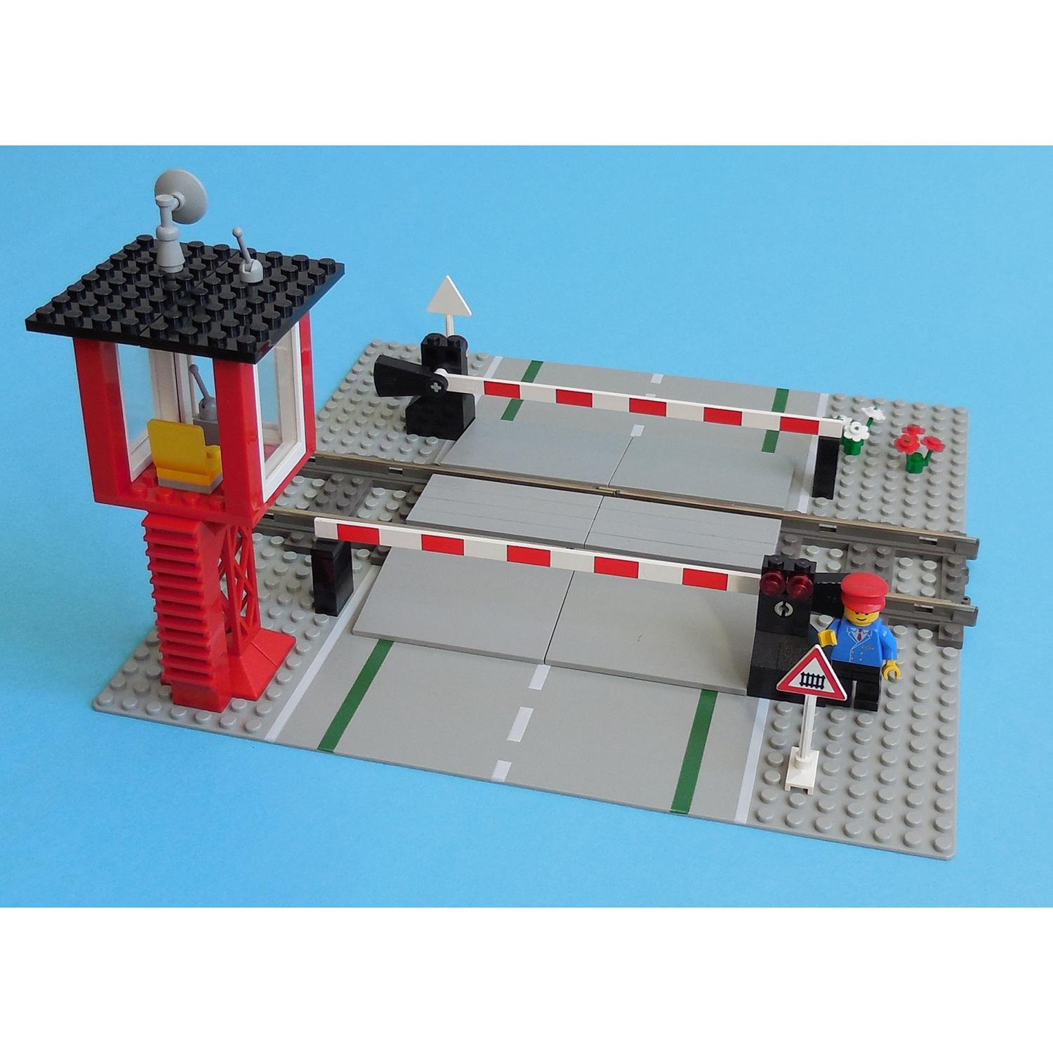 LEGO 4539 - Kézi sorompó - Manual Level Crossing - 2