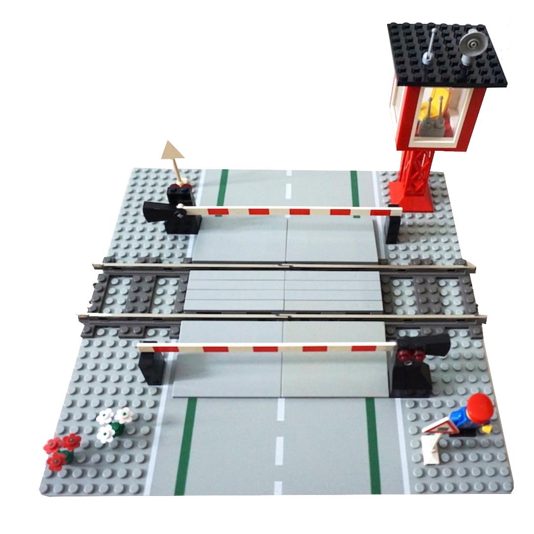 LEGO 4539 - Kézi sorompó - Manual Level Crossing - 3