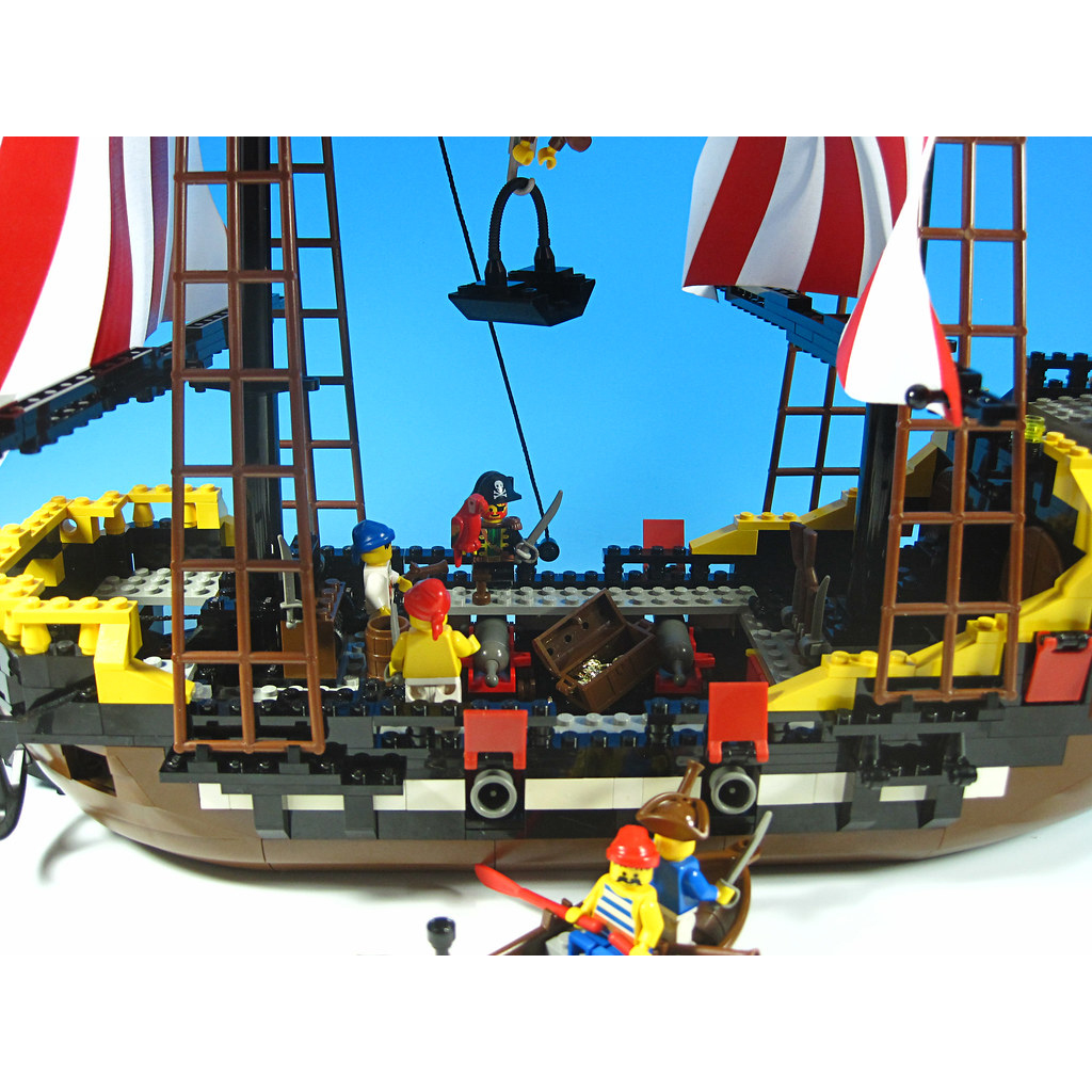 LEGO 6285 - Fekete-tengeri barracuda - Black Seas Barracuda - 2