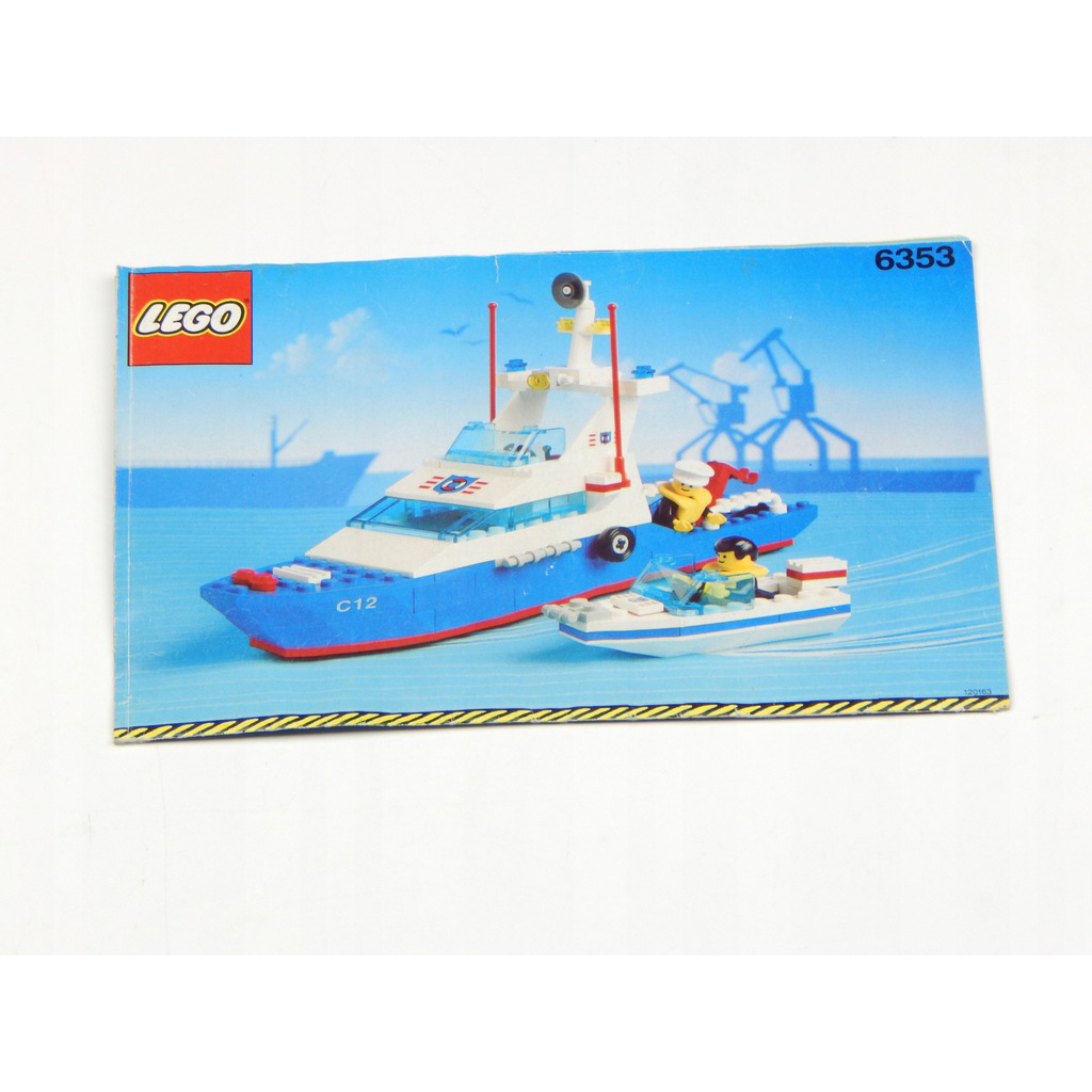 LEGO 6353 - Tengerparti hajó - Coastal Cutter - 2