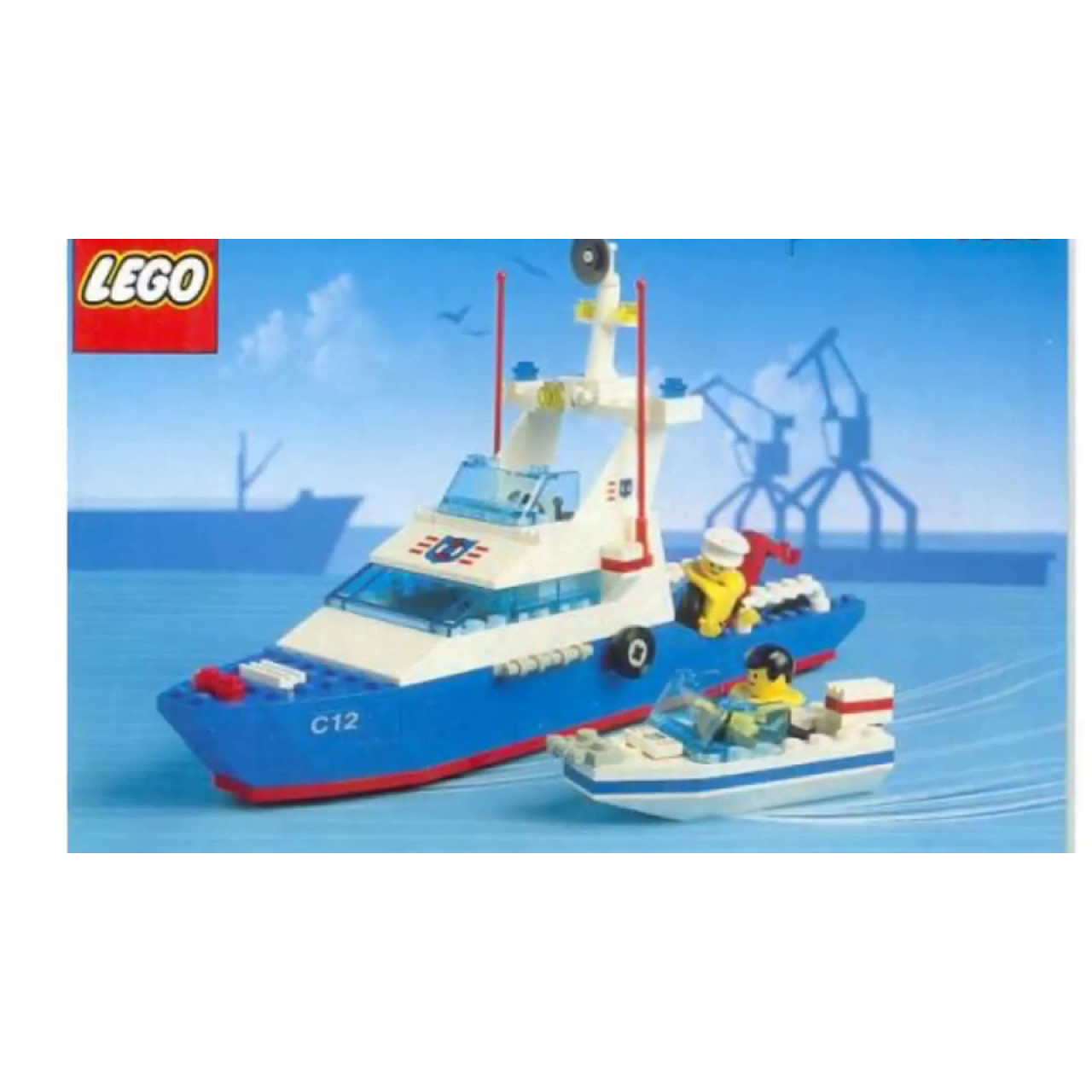 LEGO 6353 - Tengerparti hajó - Coastal Cutter - 3