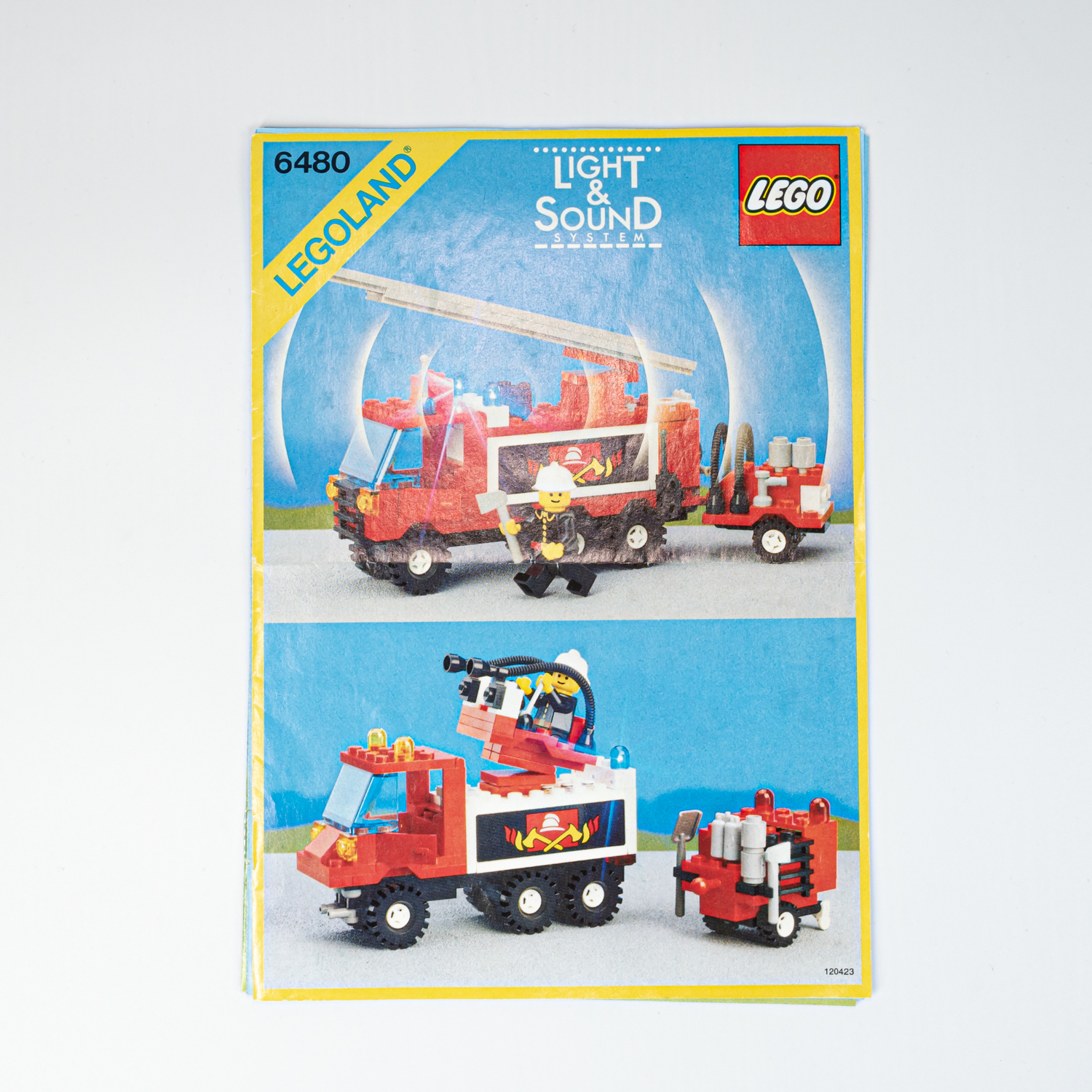 LEGO 6480 - Létrás teherautó - Hook and ladder truck - 4