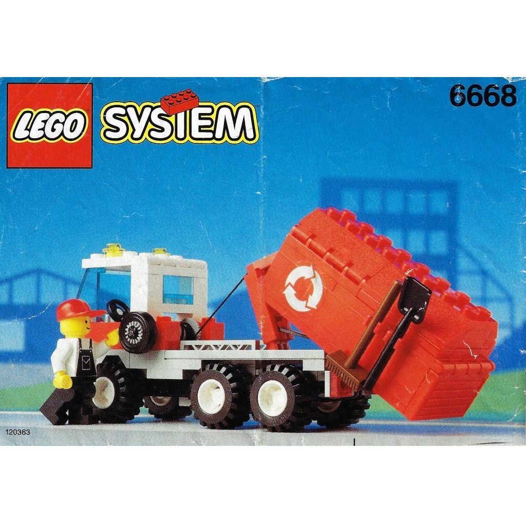 LEGO 6668 - Újrahasznosító teherautó - Recycle Truck - 3