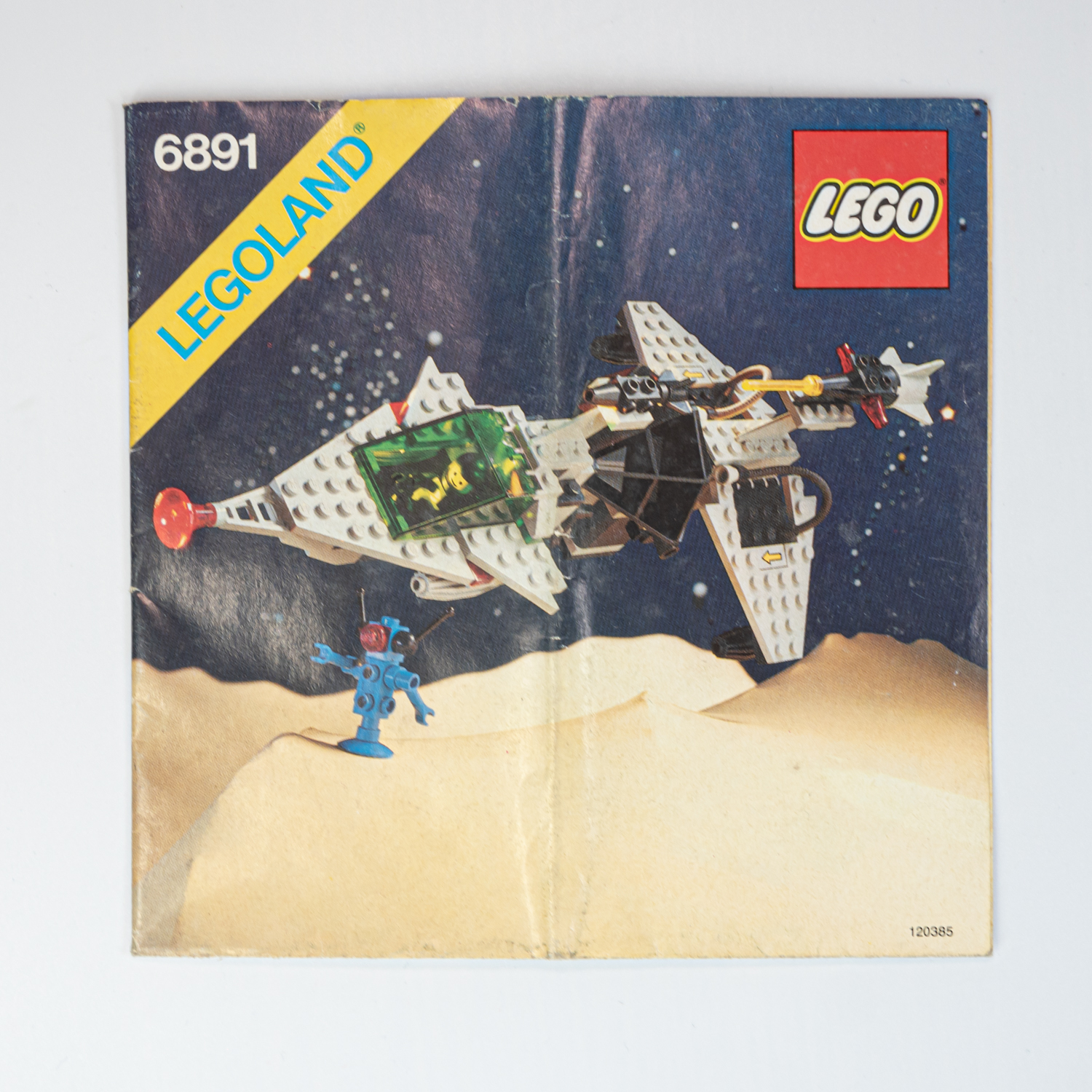 LEGO 6891 - Gamma V lézer hajó - Gamma V Laser Craft - 5