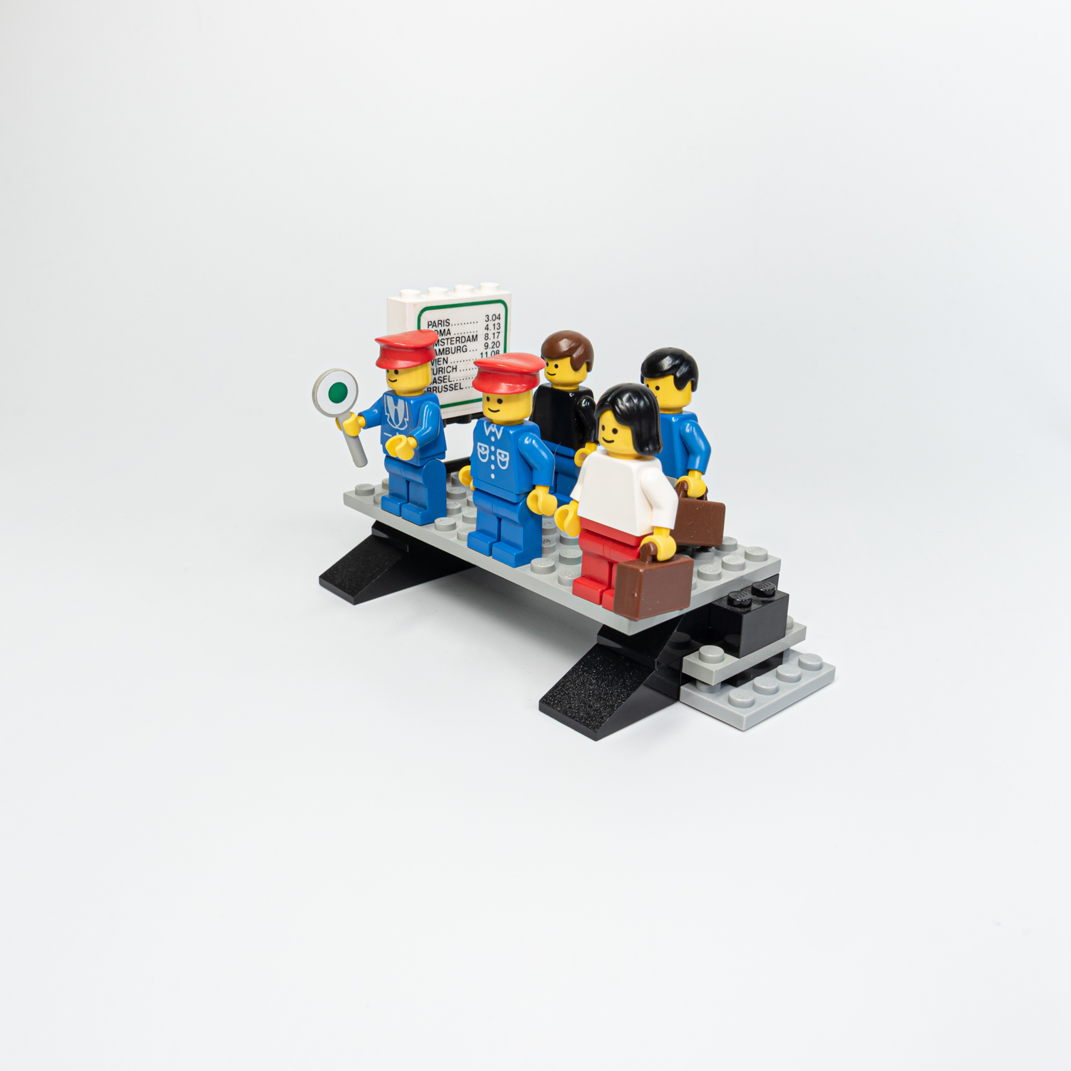 LEGO 7715 - Billenő utas gőzmozdony - Push-Along Passenger Steam Train - 2