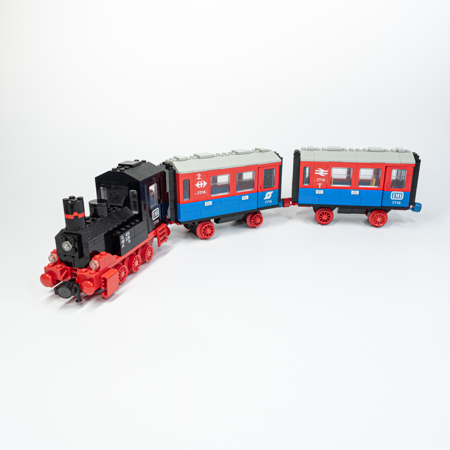 LEGO 7715 - Billenő utas gőzmozdony - Push-Along Passenger Steam Train - 3