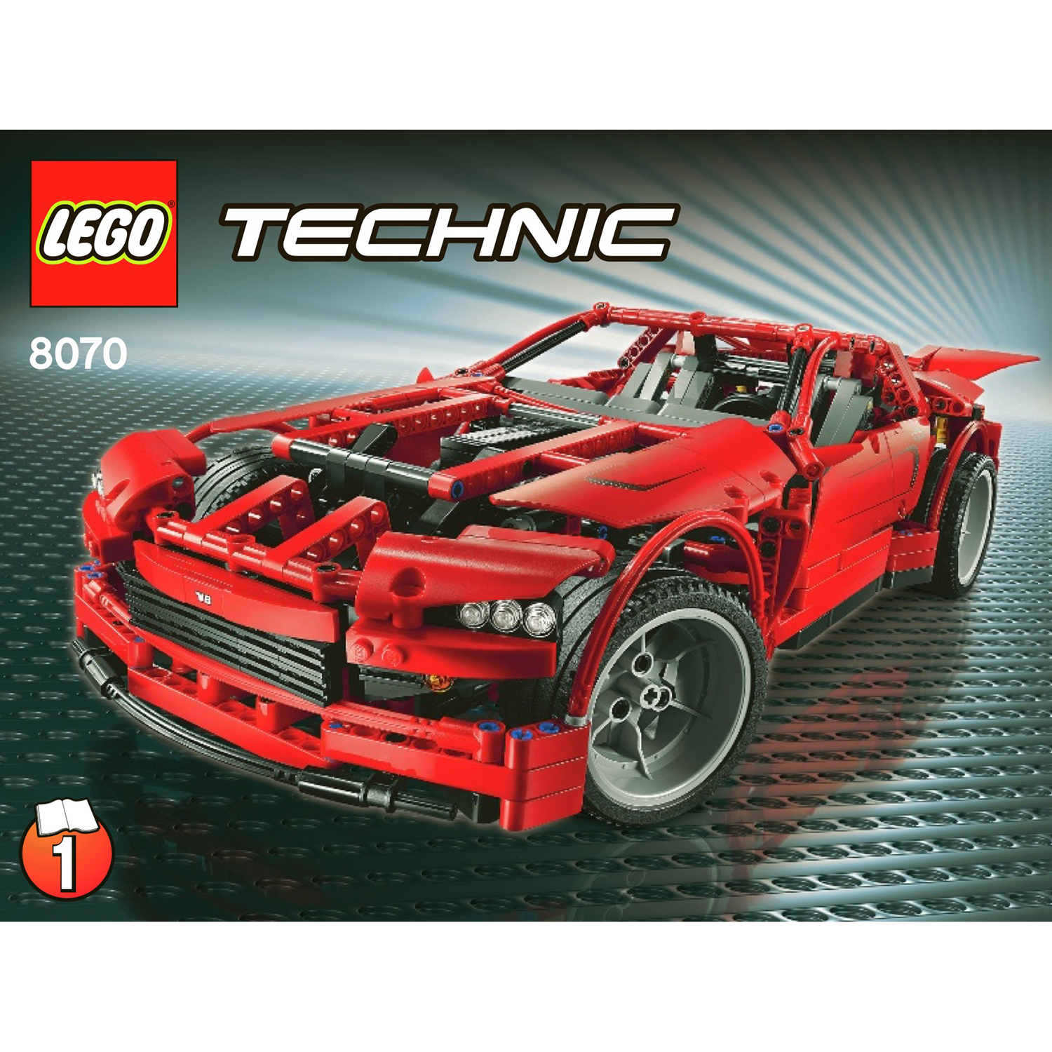 LEGO 8070 - Szuperautó - Supercar - 3