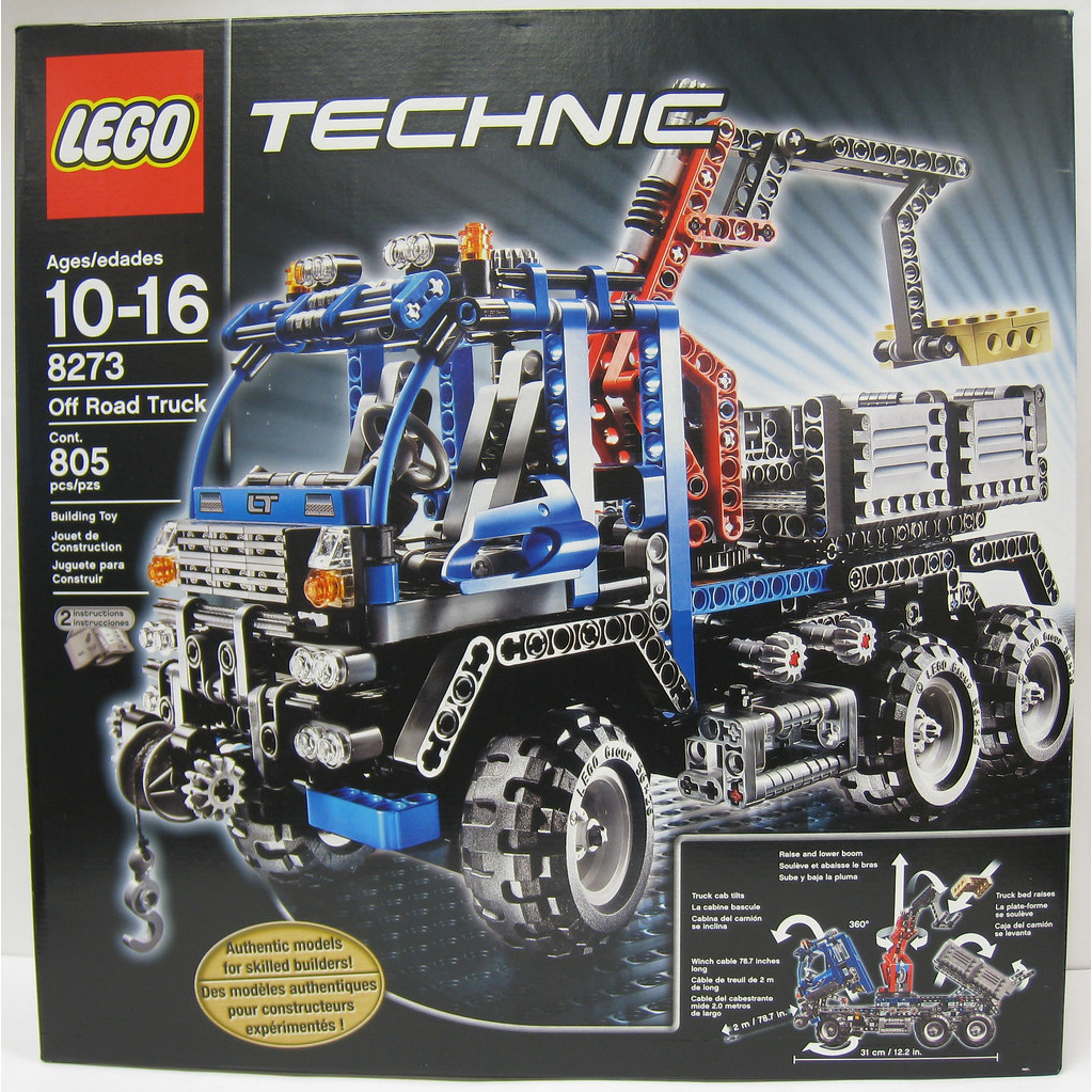 LEGO 8273 - Terepjáró teherautó - Off Road Truck - 2