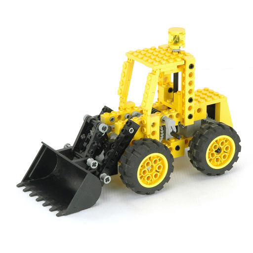 LEGO 8828 - Homlokrakodó - Front End Loader - 2