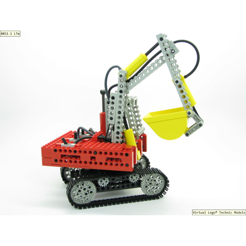 LEGO 8851 - Kotrógép - Excavator - 2