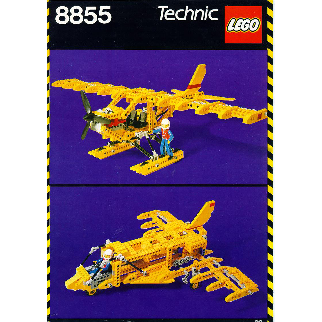 LEGO 8855 - Propelleres repülőgép - Prop Plane - 4