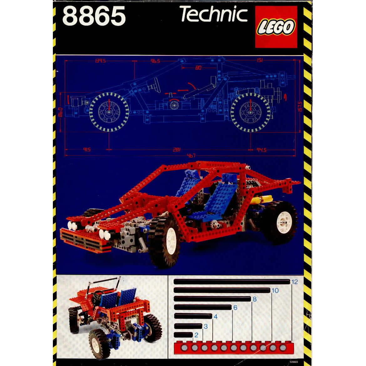 LEGO 8865 - Tesztautó - Test Car - 3