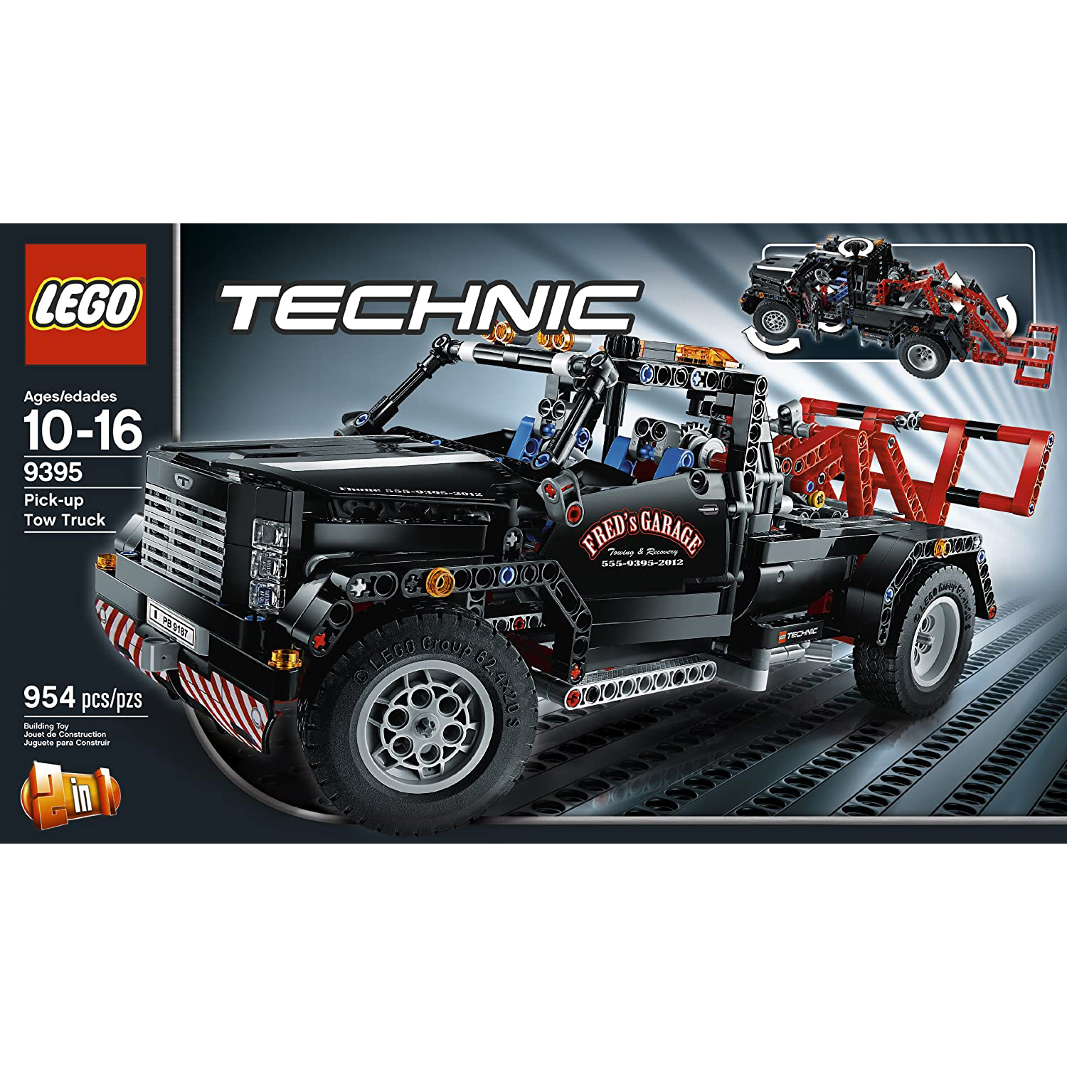 LEGO 9395 - Segélykocsi - Pick-Up Tow Truck - 3