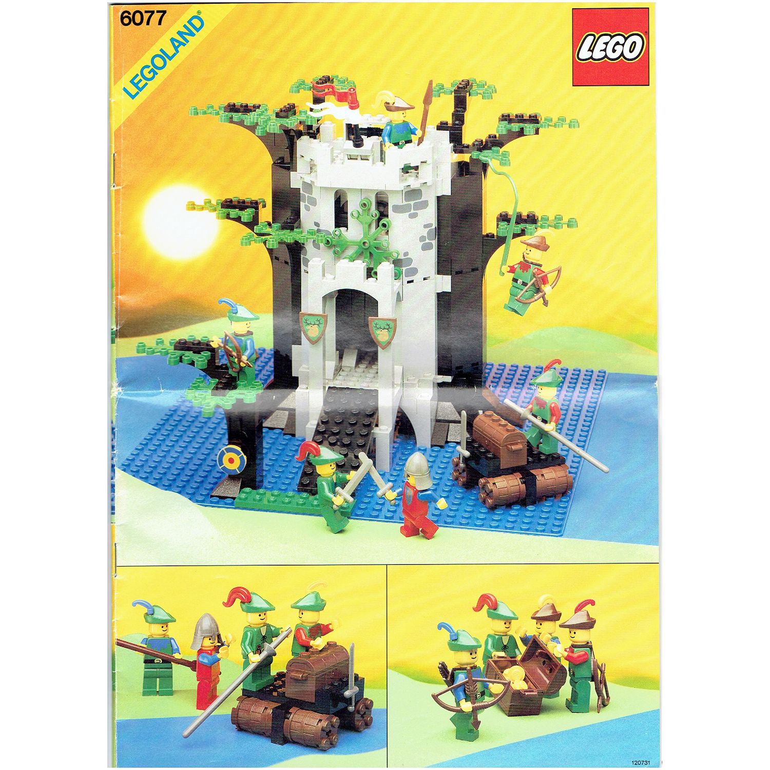 LEGO 6077 - Erdei folyó erőd - Forestmen's River Fortress - 2