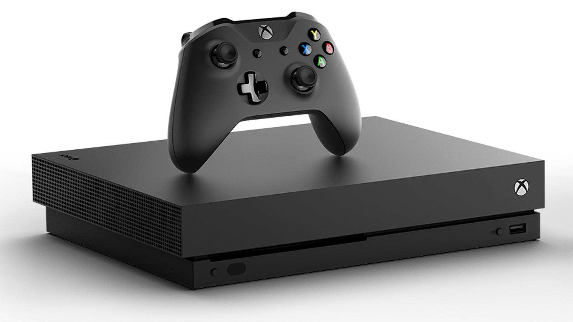 Xbox One X 1TB Fekete - 2