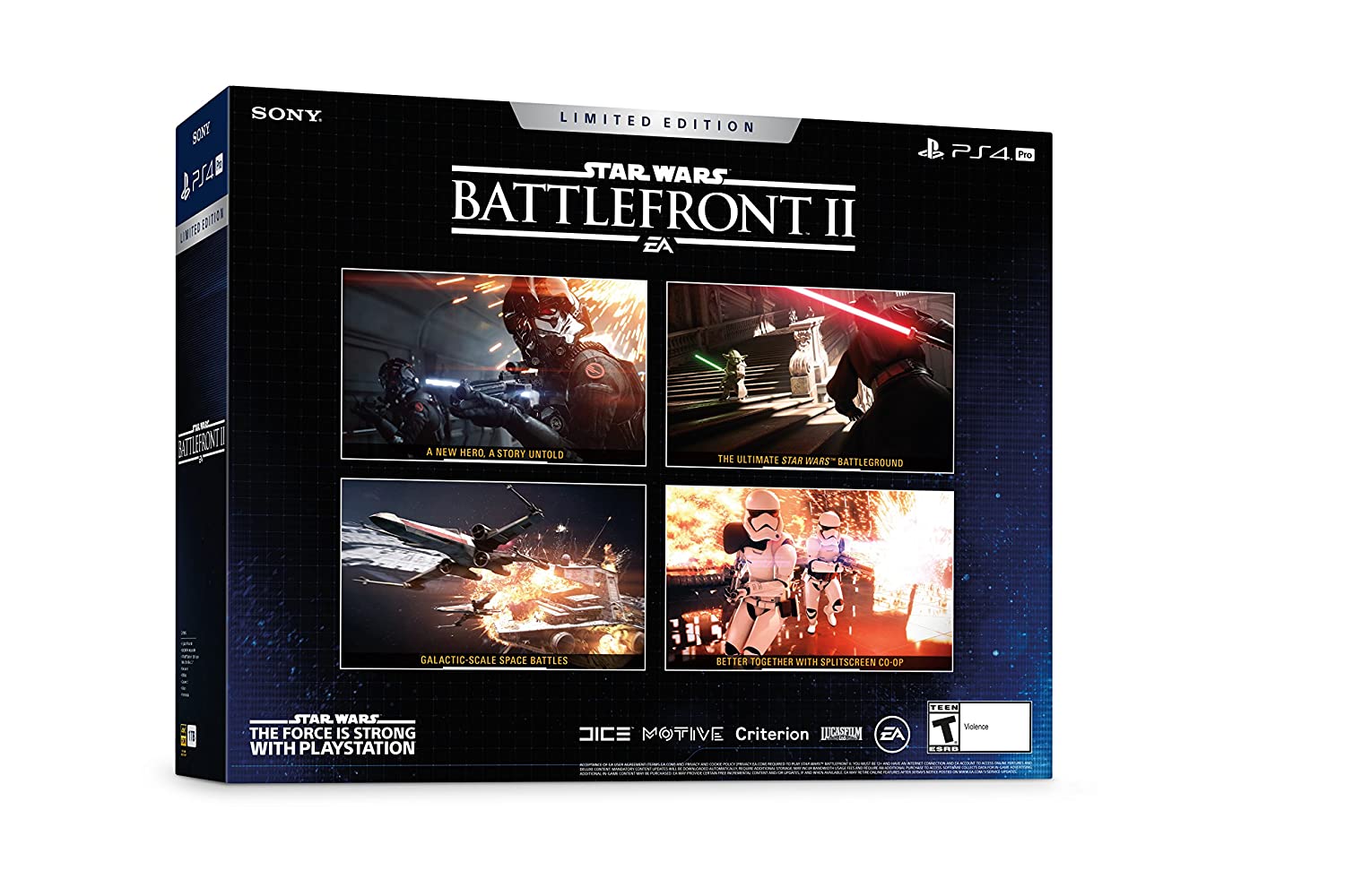 Sony PlayStation 4 Pro 1TB Star Wars Limited Edition Játékkonzol (PS4) + ajándék Star Wars Battlefront II + 1 év garancia - 5