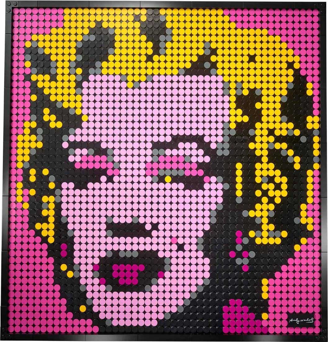 LEGO Zebra 2020 31197 Andy Warhols Marilyn Monroe - 4