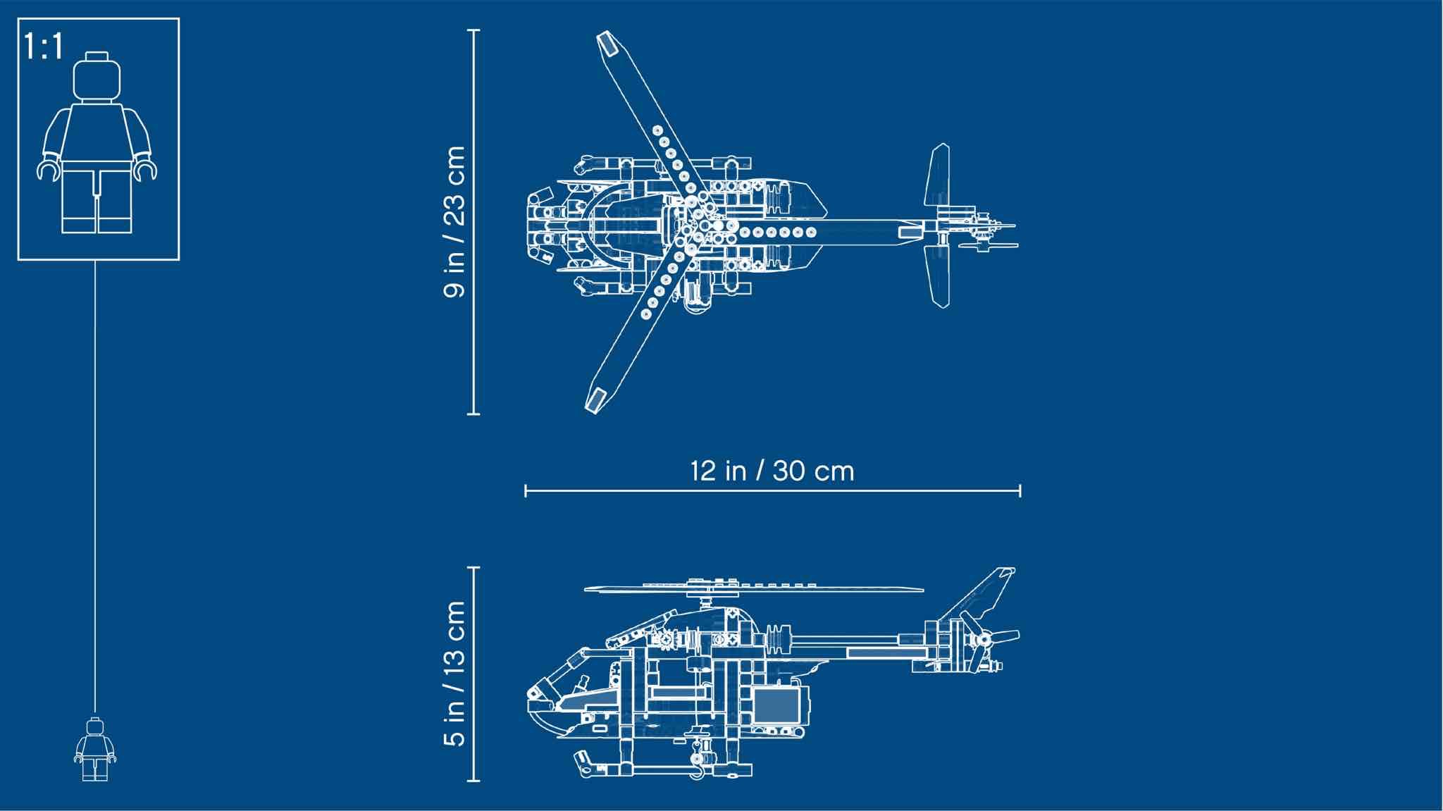 LEGO Technic 42092  Mentőhelikopter - 3