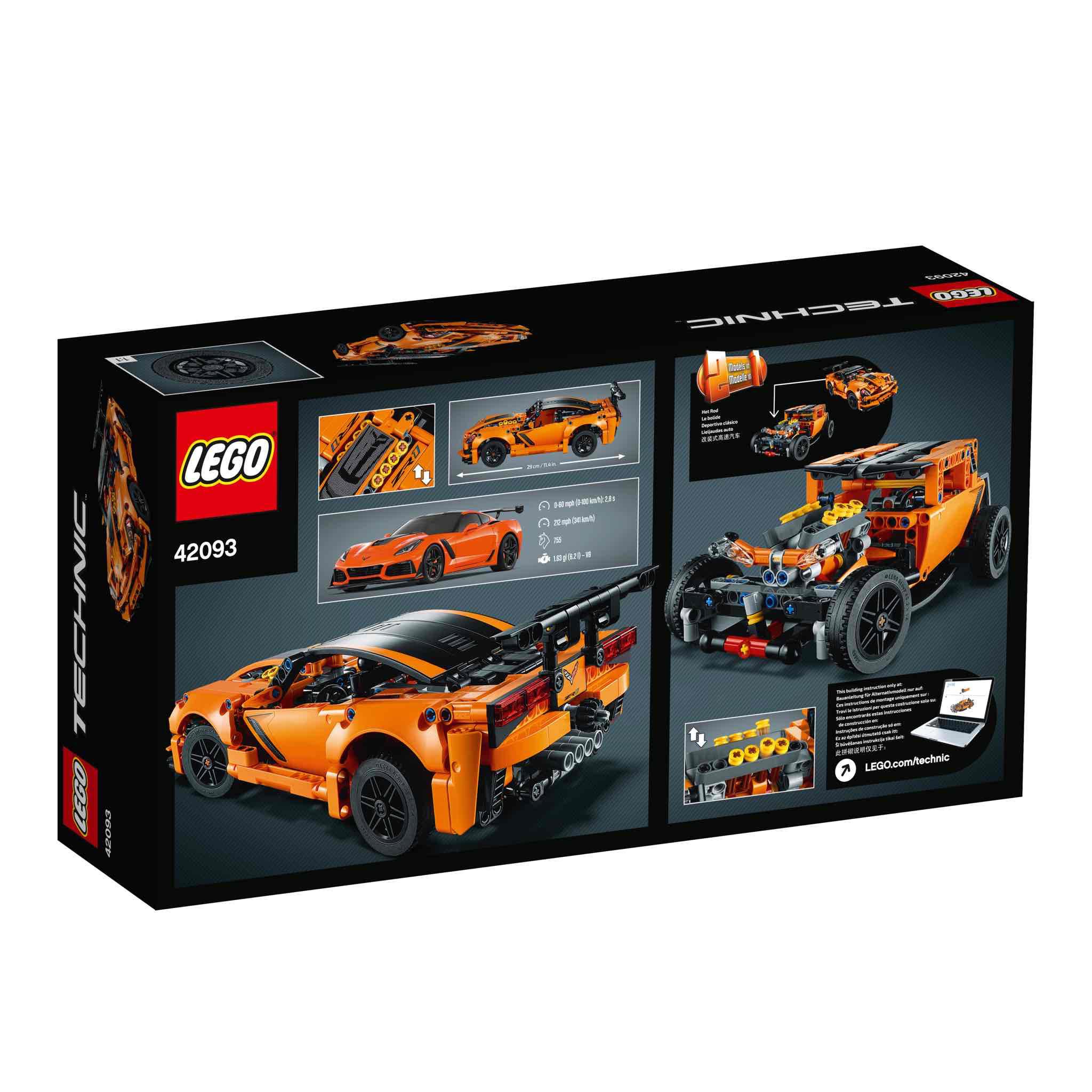 LEGO Technic 42093 Chevrolet Corvette ZR1 használt  - 2