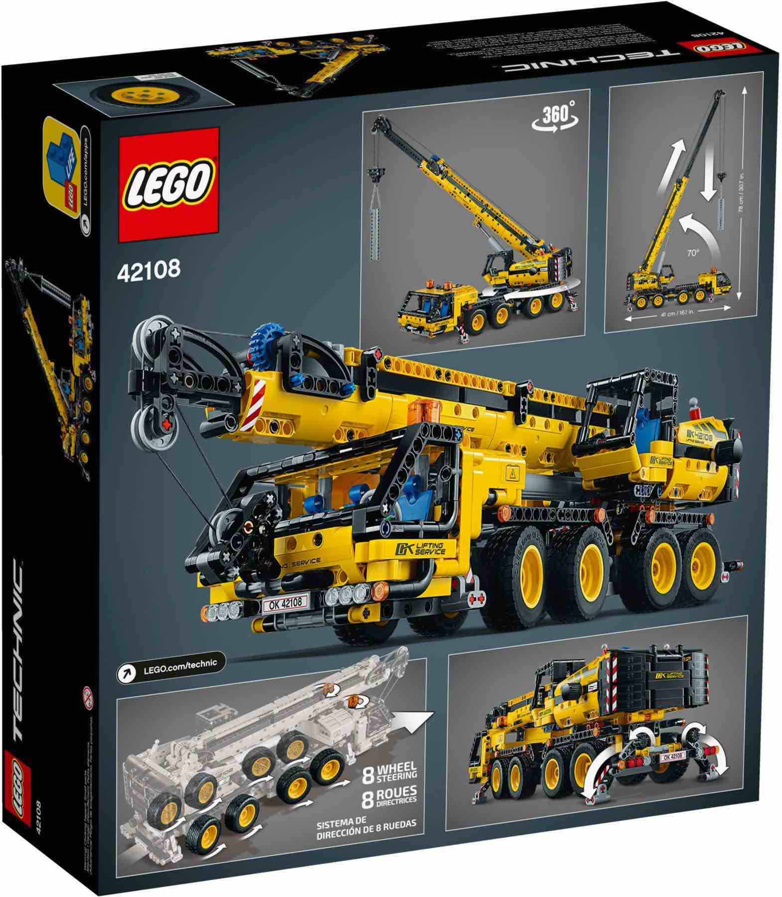 LEGO® 42108 Technic Mobile Crane - Mobil daru - 4