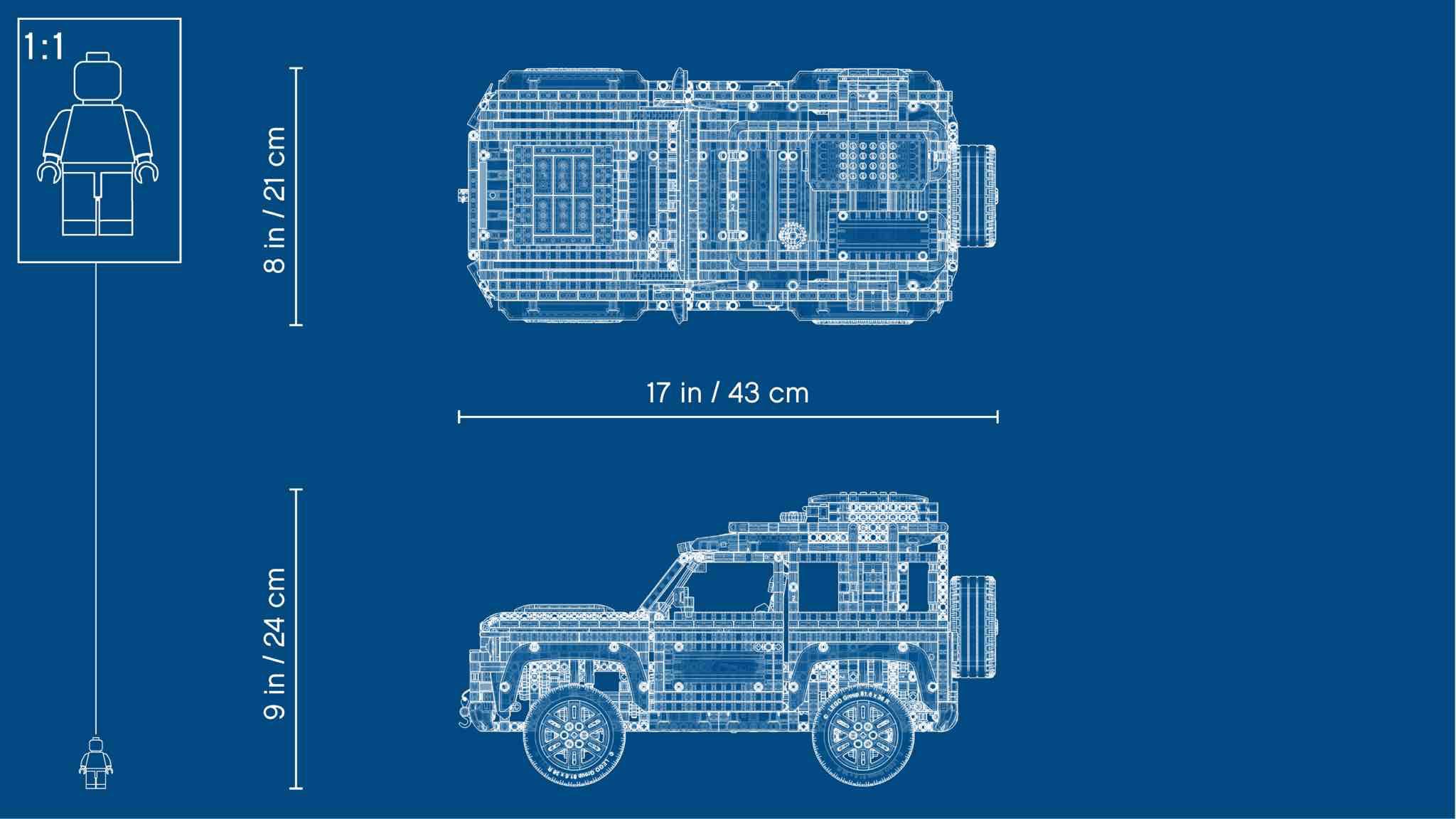 Lego Technic 42110 Land Rover Defender - 4