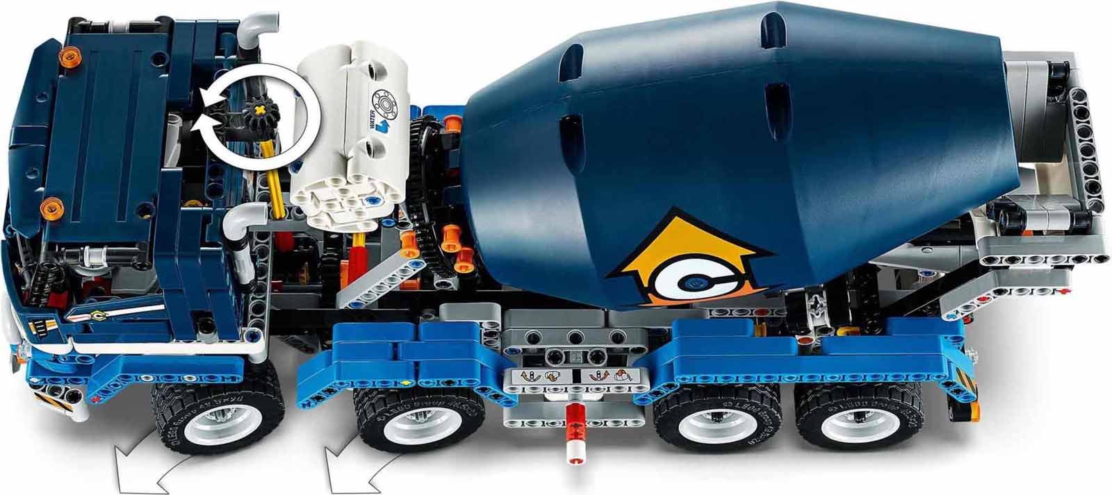 LEGO Technic 42112 Betonkeverő teherautó - 5