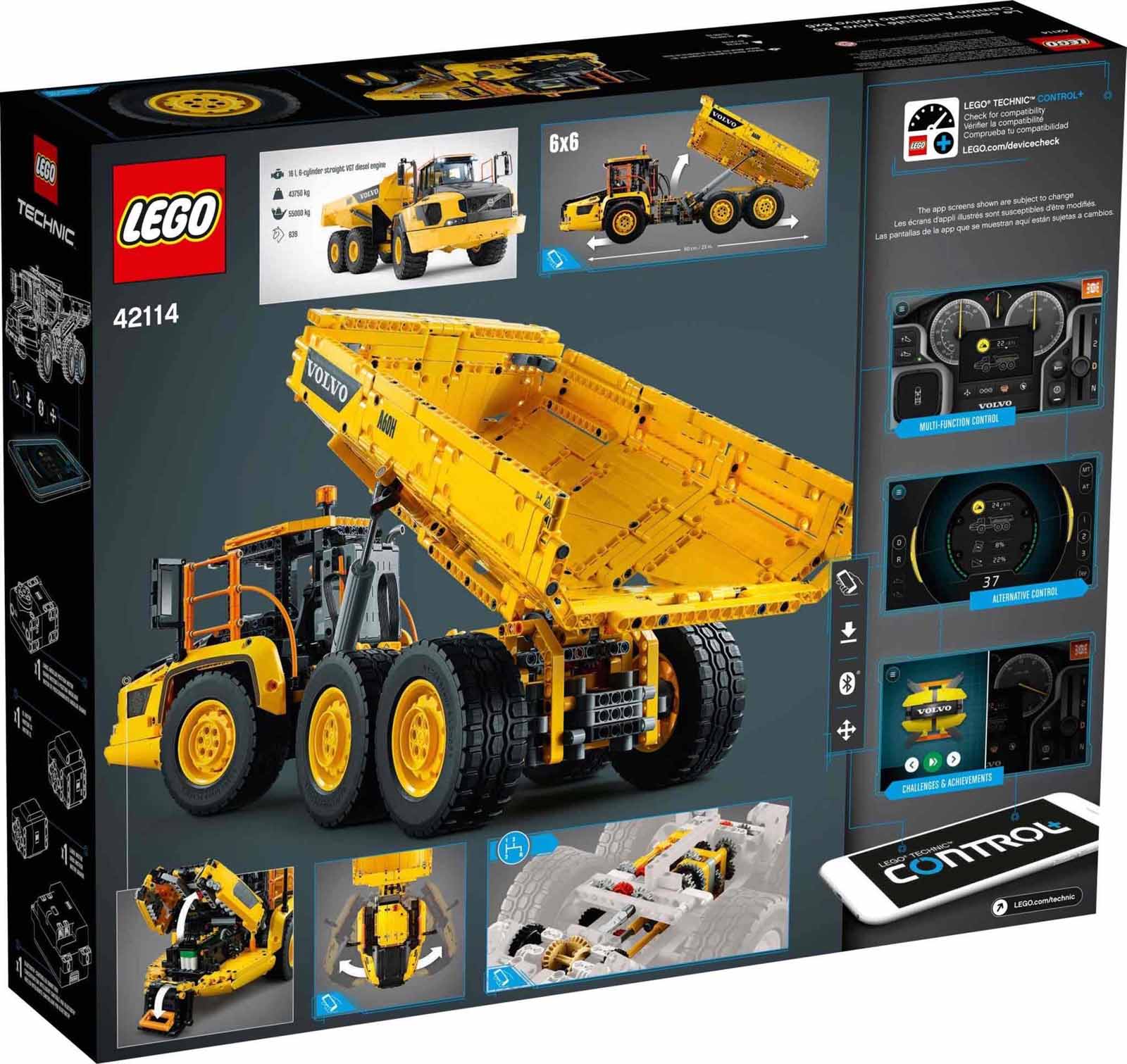 Lego Technic 42114 6x6-os Volvo csuklós szállítójármű - 6